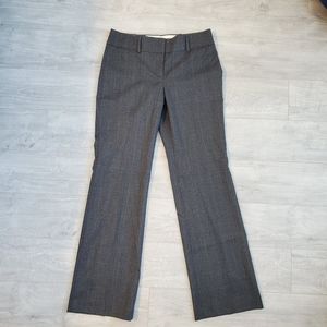 NWT LOFT Gray Marisa Trousers, Size 2